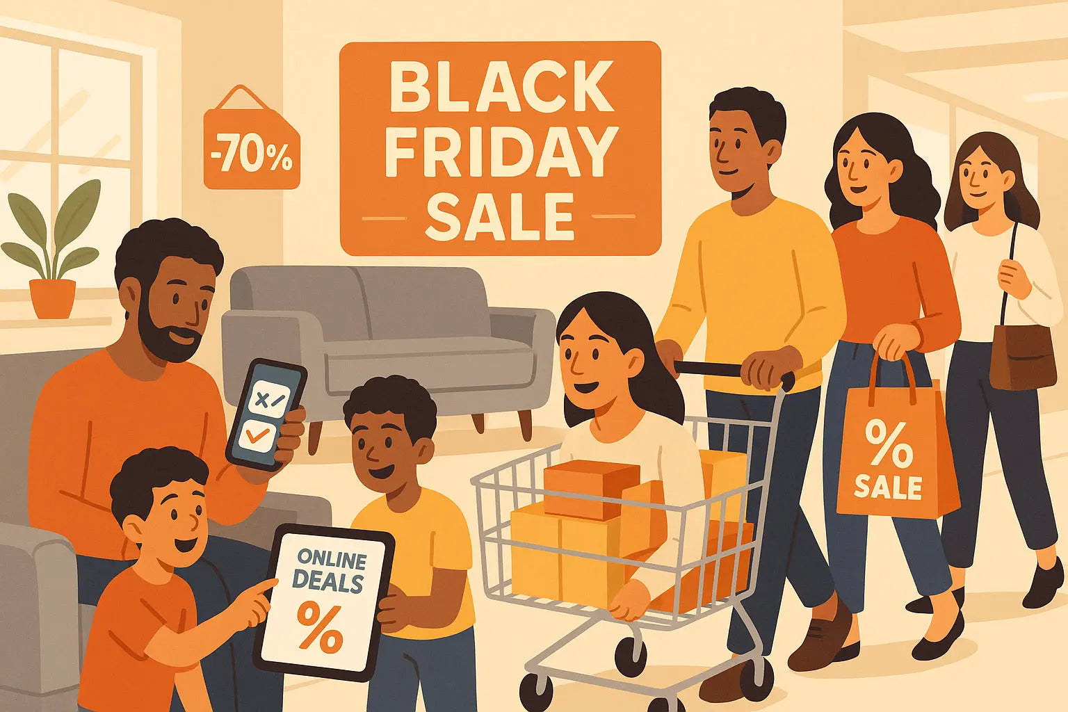 10 Conseils Futés pour S'épanouir lors de la Ruée du Black Friday