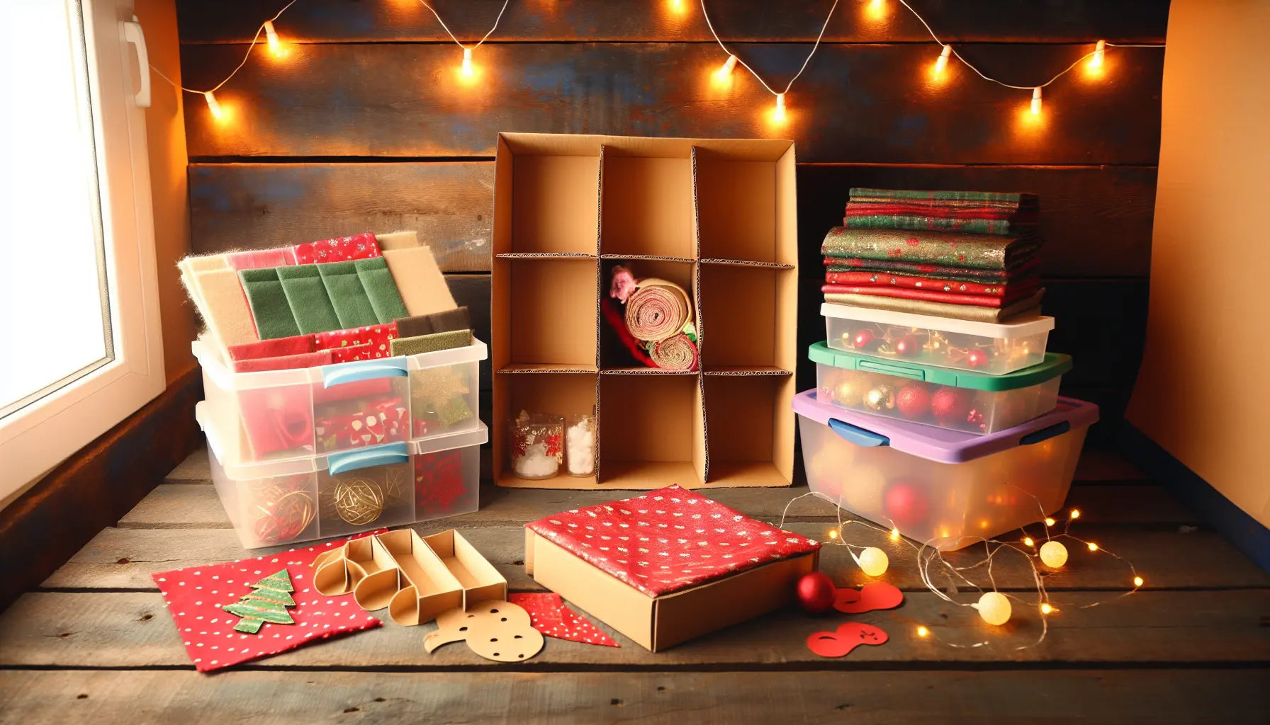 7 idées DIY pour ranger vos décorations de Noël