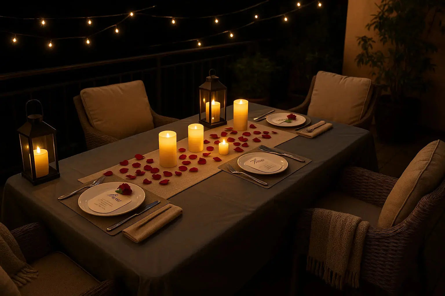Idées d'Aménagement en Extérieur pour la Saint-Valentin