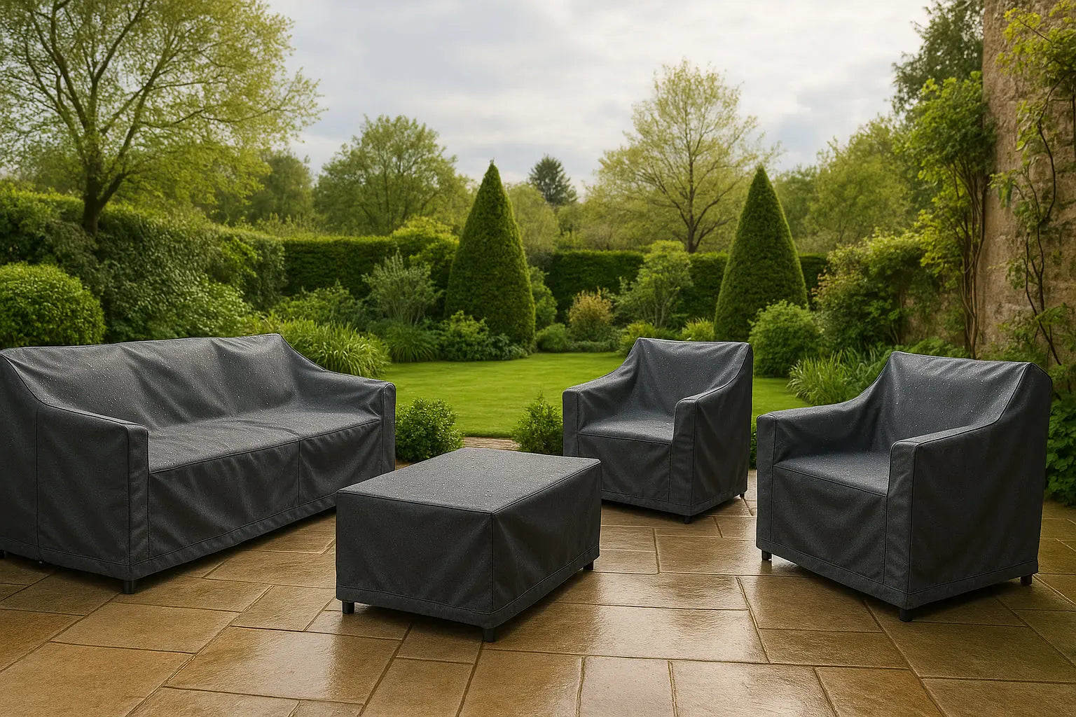 Les meilleures housses de mobilier de jardin pour le printemps en France