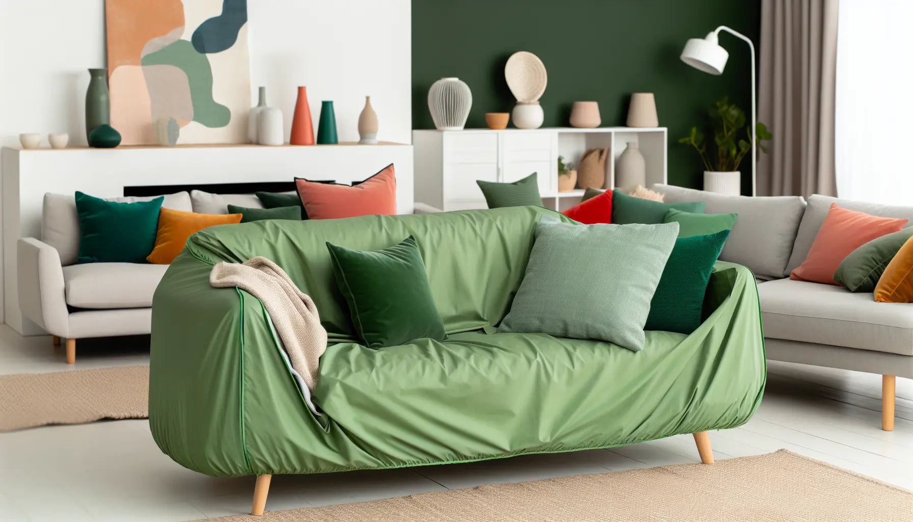 Pourquoi Choisir un Canapé Vert pour Votre Salon ?