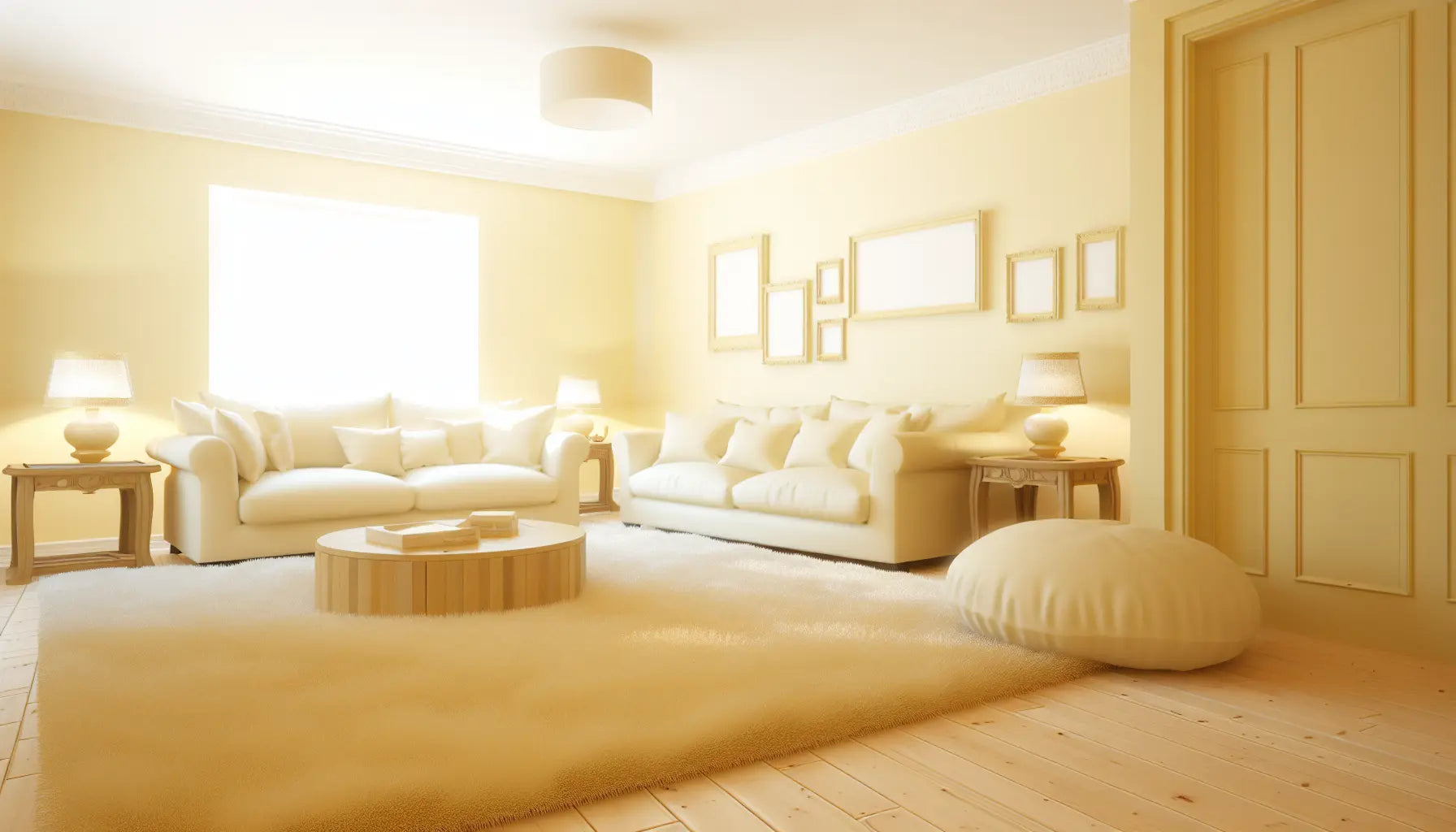 Pourquoi le Jaune Beurre Fait un Retour en Force dans la Décoration Intérieure