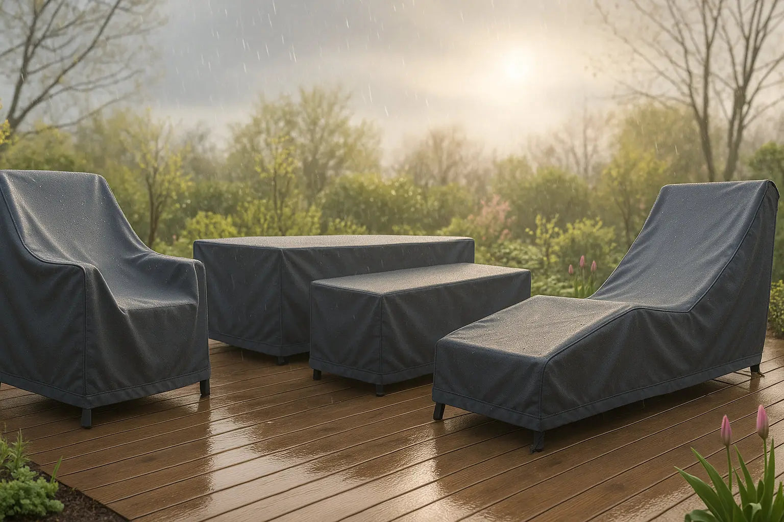 Protéger vos Meubles de Jardin : L'Importance des Housses au Printemps