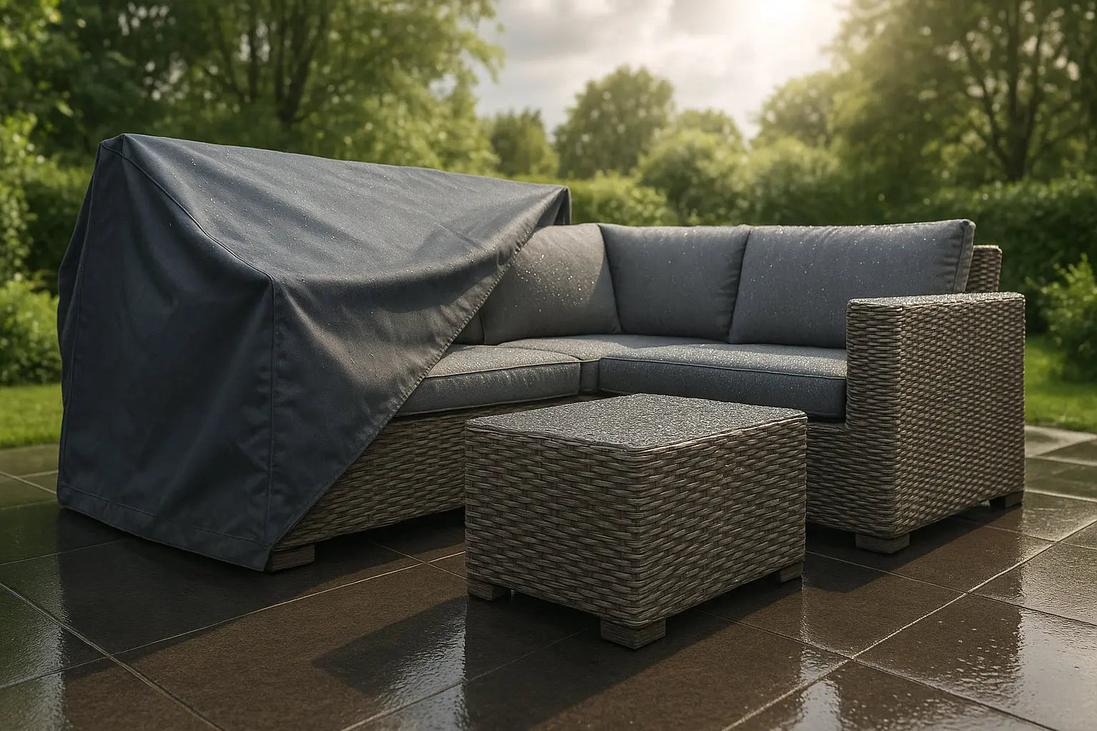 Votre Mobilier en Rotin : Résistant à l'Eau?