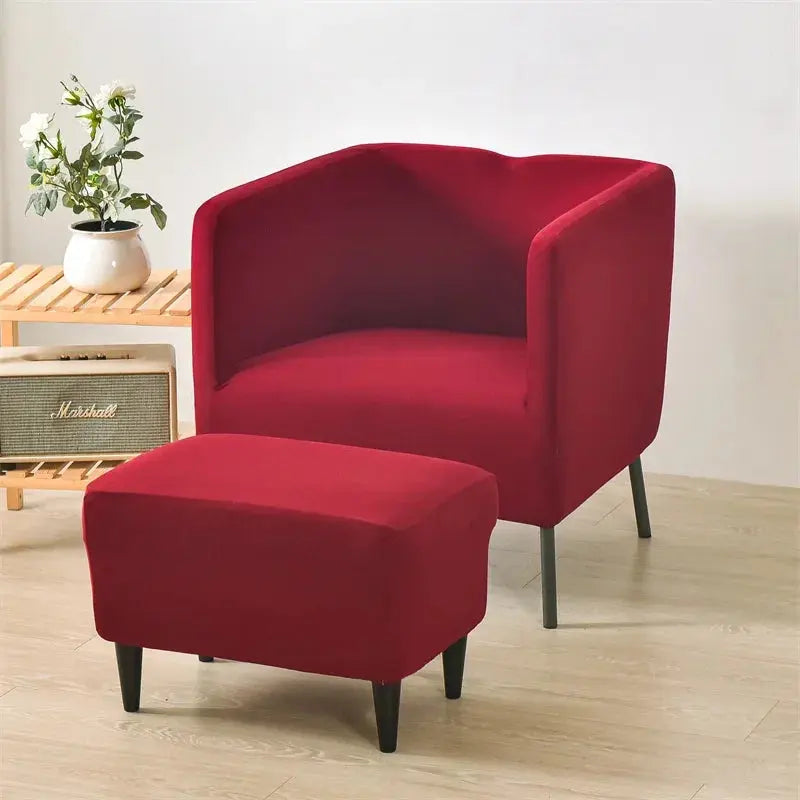 Housse Fauteuil Club Solide LUNOVA