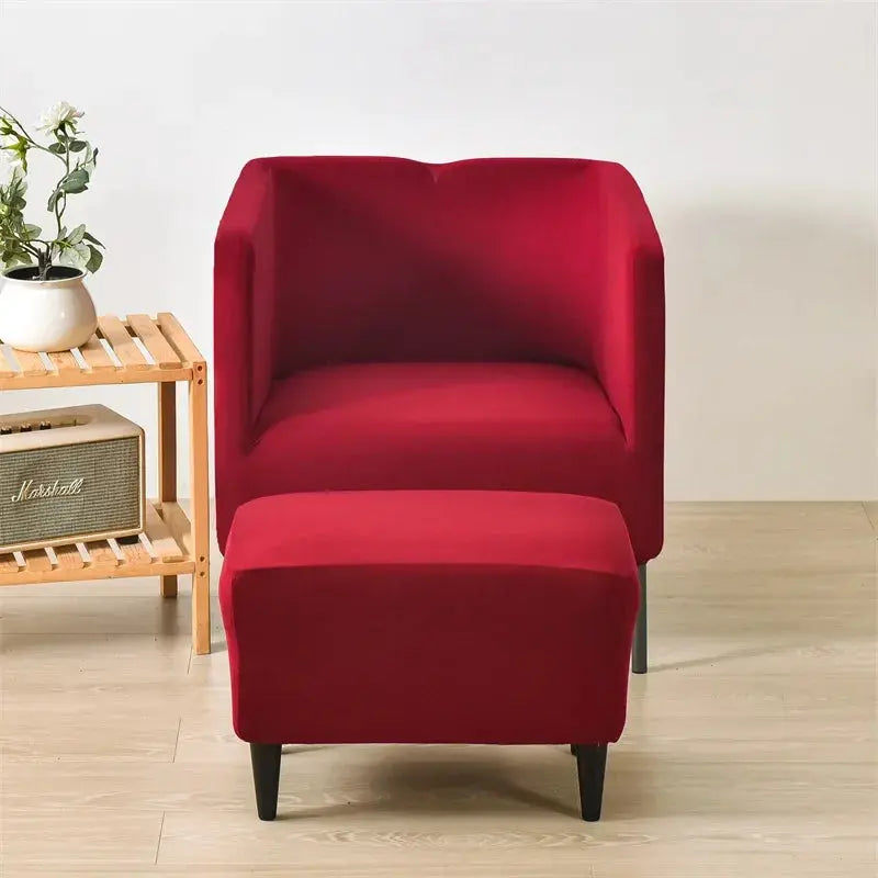 Housse Fauteuil Club Solide LUNOVA