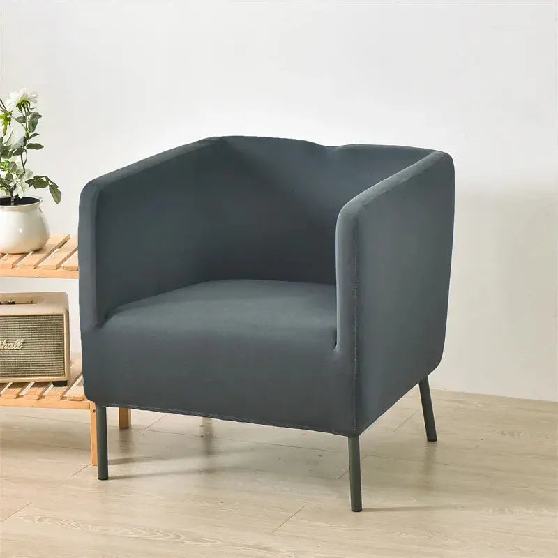 Housse Fauteuil Club Solide LUNOVA