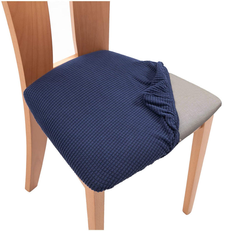 Housse Assise Chaise Moderne ZEFIRA Navy Blue