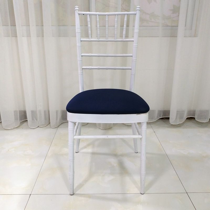 Housse Assise Chaise Moderne BAMBOOJO 24 Navy Blue-Regular Size