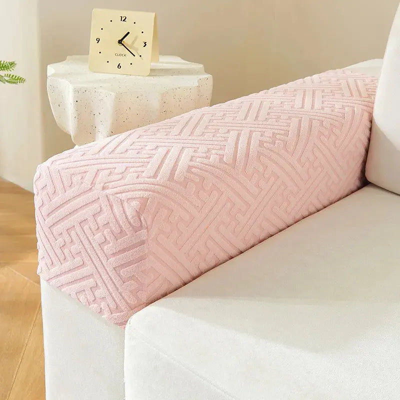 Housse Accoudoir Canapé Jacquard LUNEXO