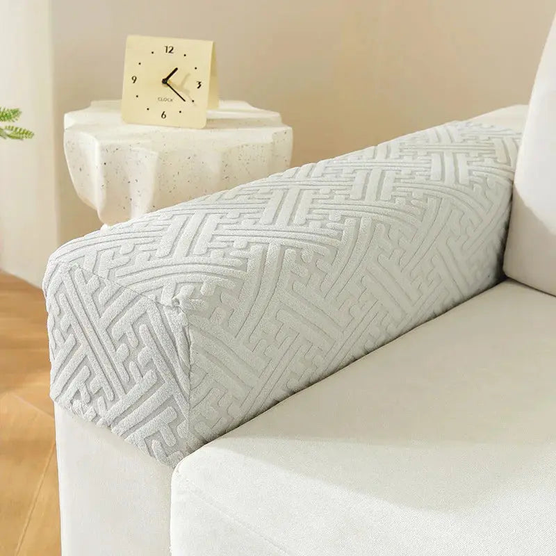 Housse Accoudoir Canapé Jacquard LUNEXO