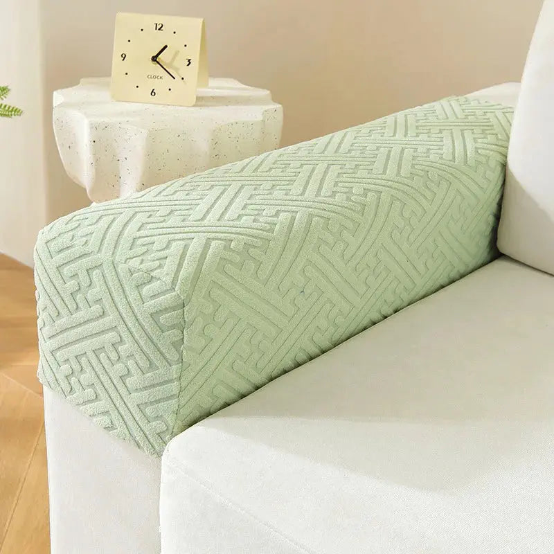 Housse Accoudoir Canapé Jacquard LUNEXO