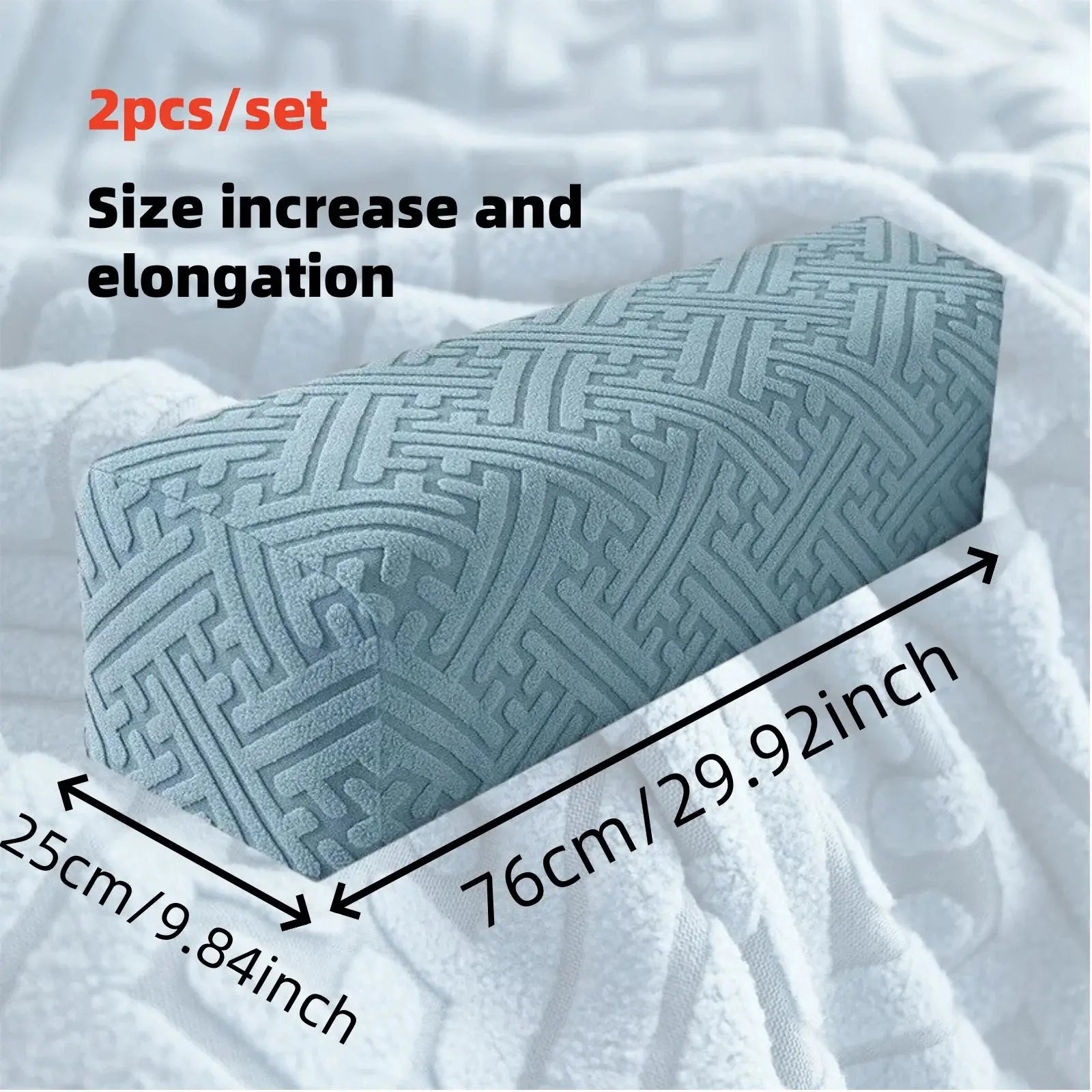 Housse Accoudoir Canapé Jacquard ACCORDI