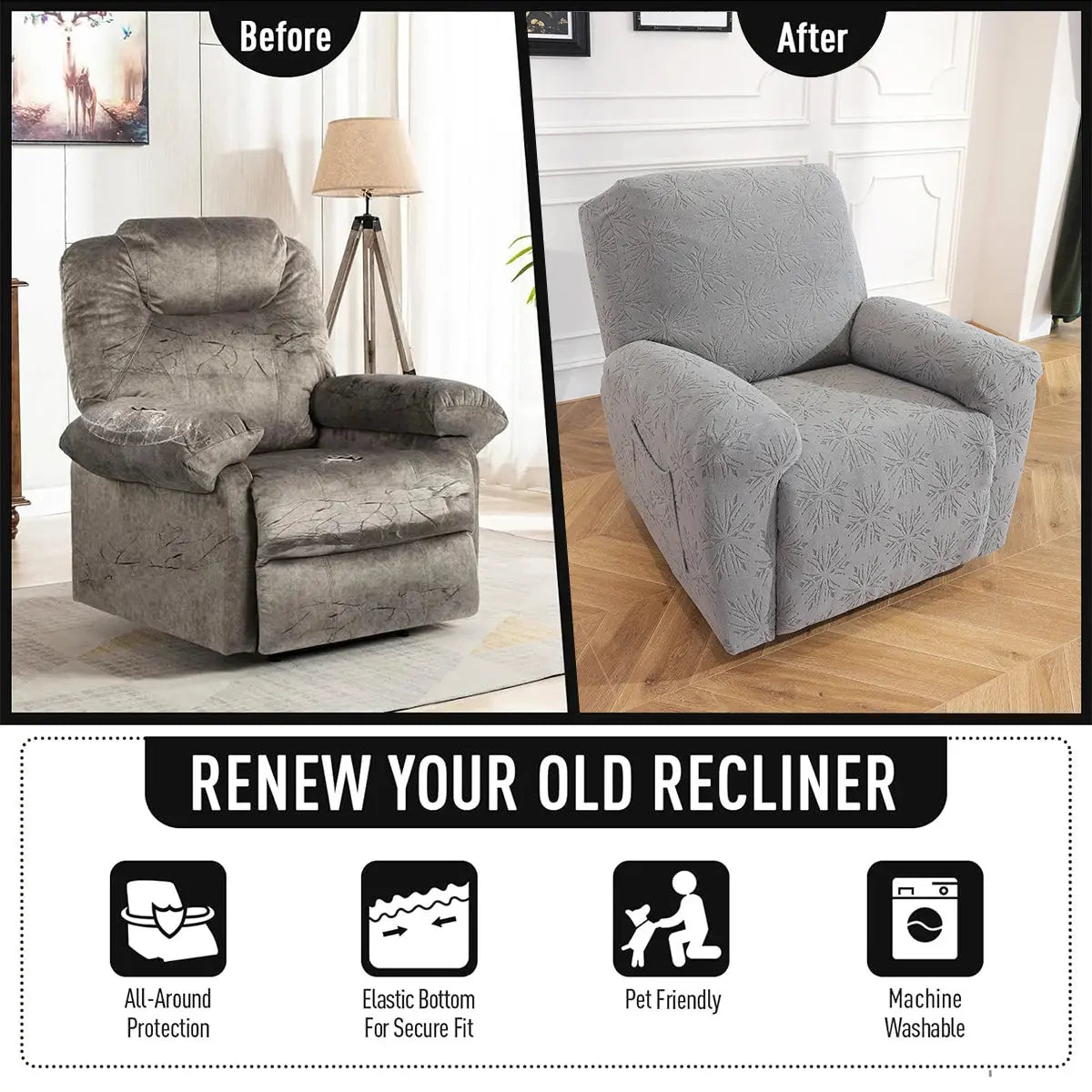 Housse fauteuil relax extensible RELCORA
