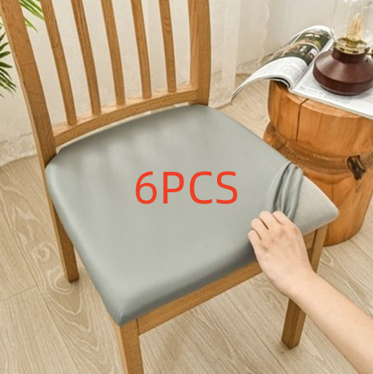 Housse Assise Chaise Imperméable VELONA Light Gray-Length And Width 35to50cm-6PCS