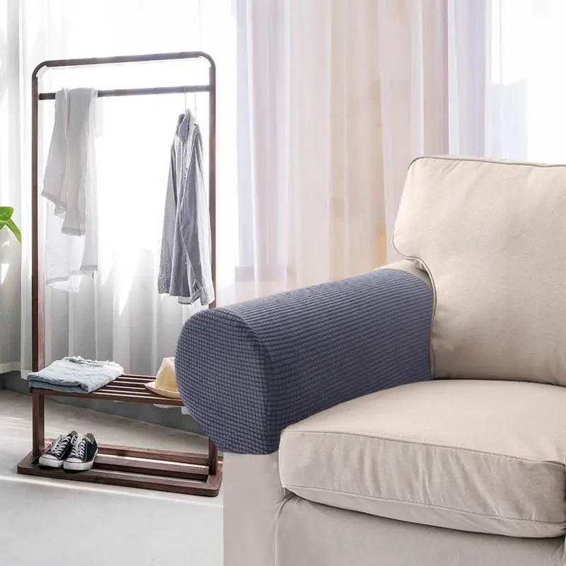 ACCOUNAPE - Housse accoudoir de canapé extensible et velours - Housse De France