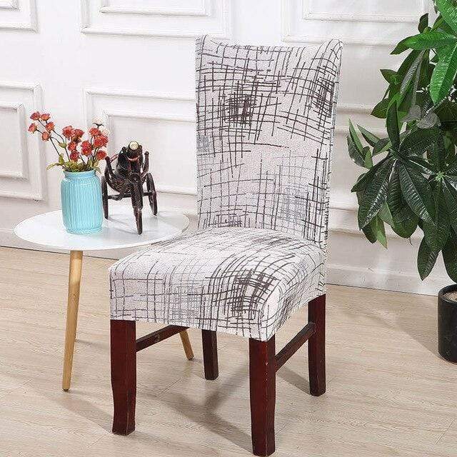 AFRIDECO - Housse de chaise extensible texturé - Housse De France