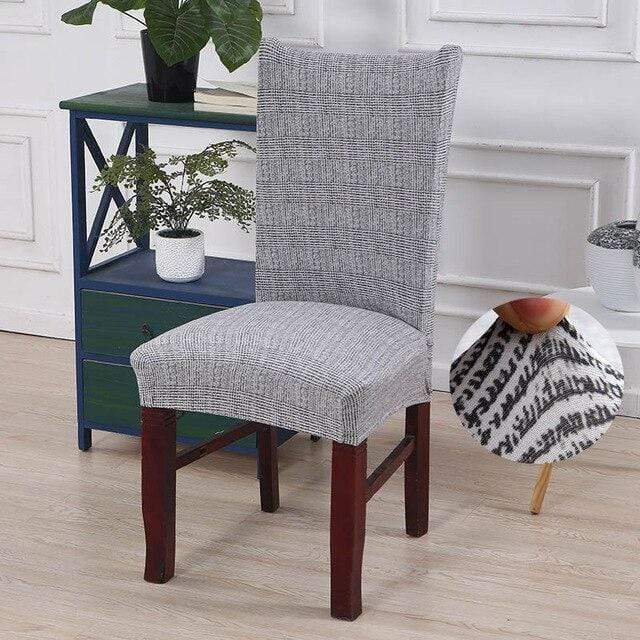 AFRIDECO - Housse de chaise extensible texturé - Housse De France