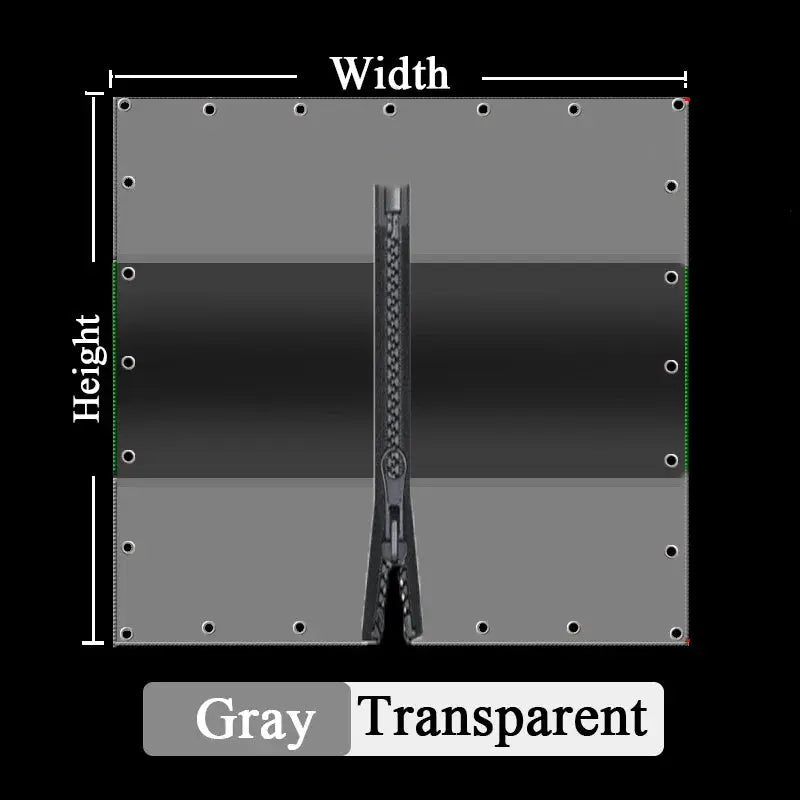 Bâche Imperméable Transparente Zilos Housse de France