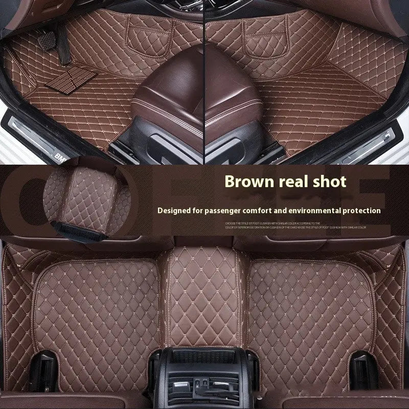 Bâche Protection Voiture LUXFLOOR Coffee-Left driver