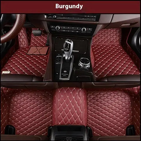 Bâche Protection Voiture LUXFLOOR Wine Red-Right driver