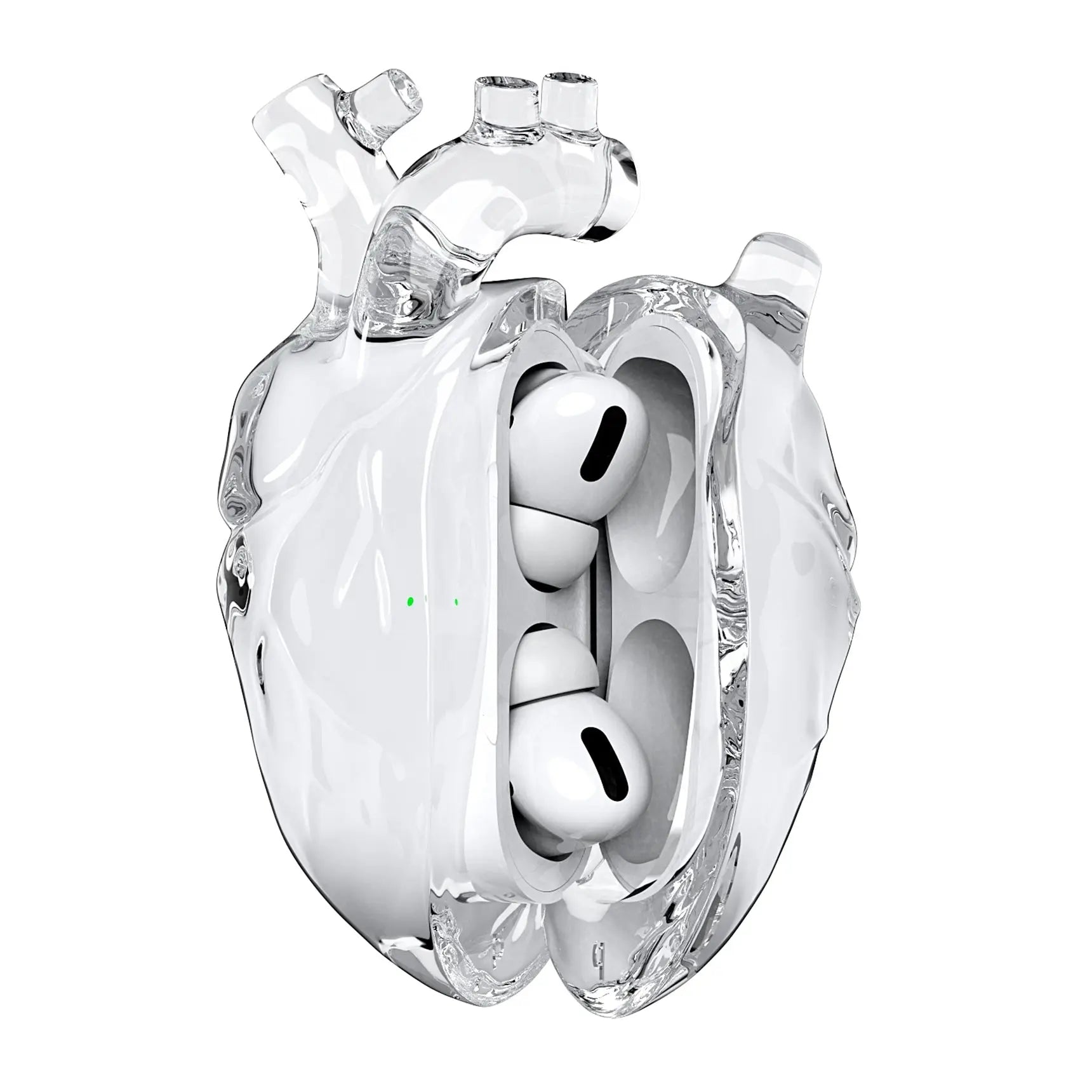 Coque De Téléphone Airpod Design PULSAR Transparent-Airpods 4