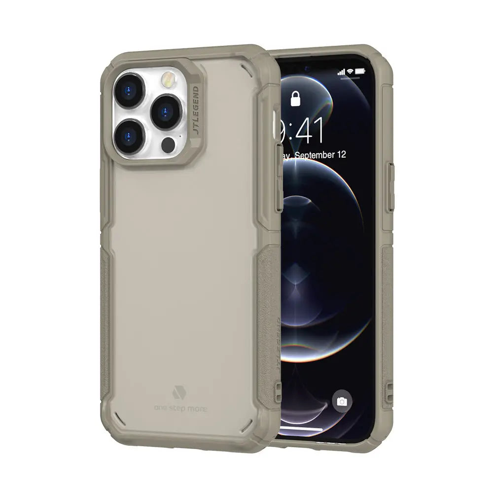 Coque Téléphone Antichoc MILITECH Khaki-IPhone14Max