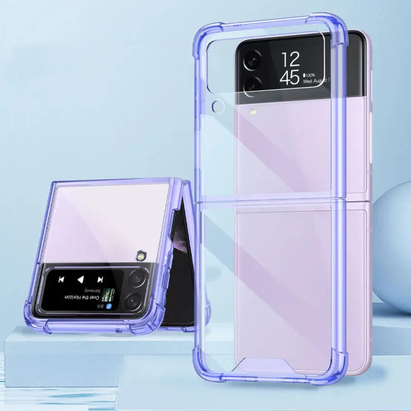 Coque Téléphone Antichoc VERTEX Purple-Samsung Galaxy Z Flip4