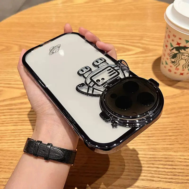 Coque Téléphone Brillante ASTRO Black single shell-IphoneXR