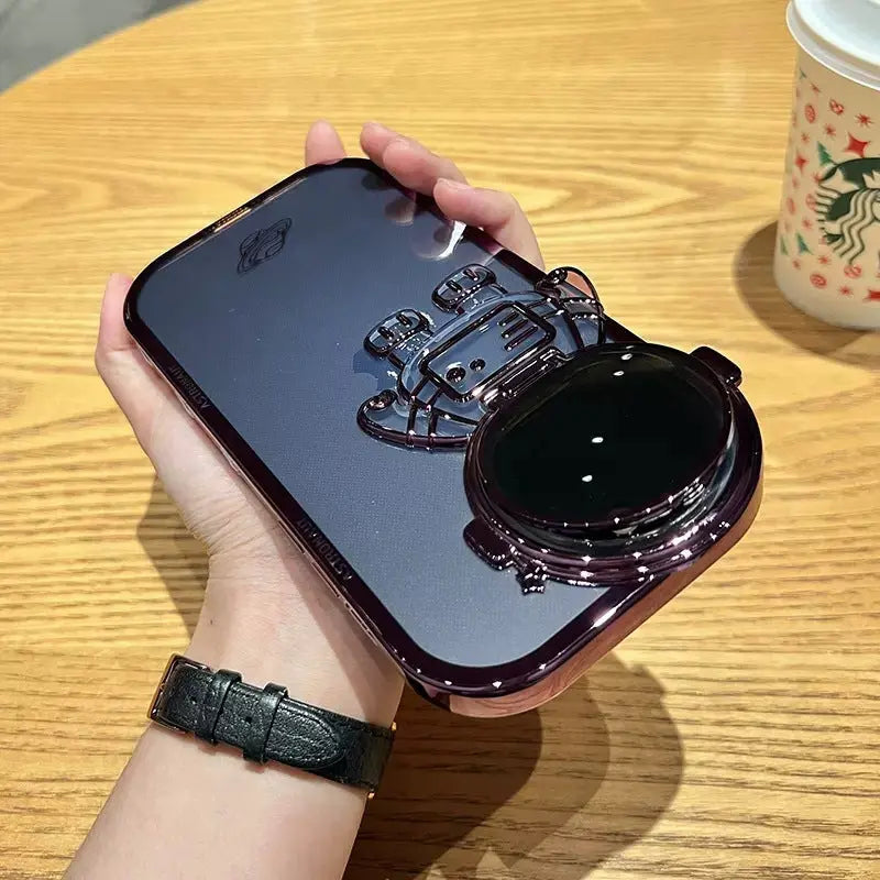 Coque Téléphone Brillante ASTRO Purple single shell-iPhone11