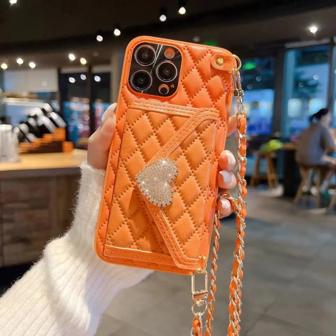 Coque Téléphone Chic LUMEA Orange-Iphone 11