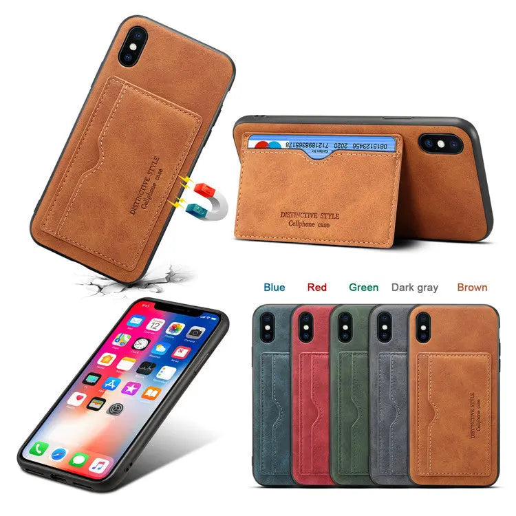 Coque Téléphone Cuir MagSLIM
