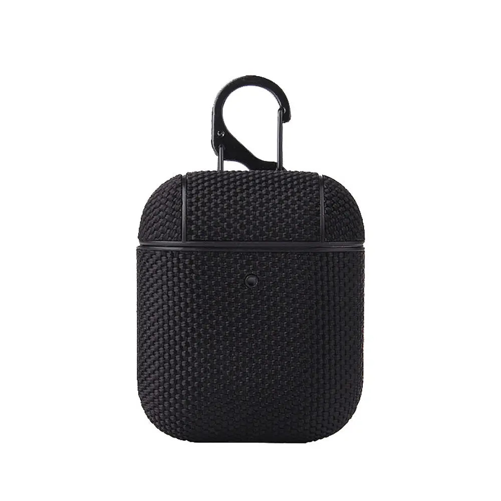Coque Téléphone Élégante AIRCASE Black-Airpod 1 2
