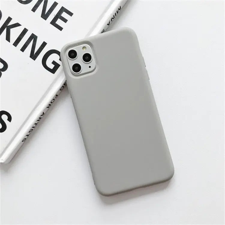 Coque Téléphone Frosted CELINA Grey-IPhone6plus