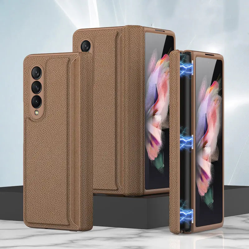 Coque Téléphone Magnétique HOLDER Coffee Brown