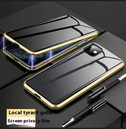 Coque Téléphone Magnétique Intimité SECURIX Gold-14Pro