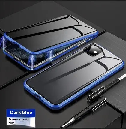Coque Téléphone Magnétique Intimité SECURIX Blue-IPhone 16promax