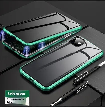 Coque Téléphone Magnétique Intimité SECURIX Green-IPhone 16promax