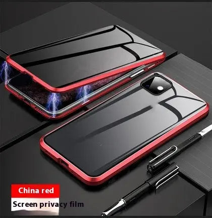Coque Téléphone Magnétique Intimité SECURIX Red-IPhone 16promax