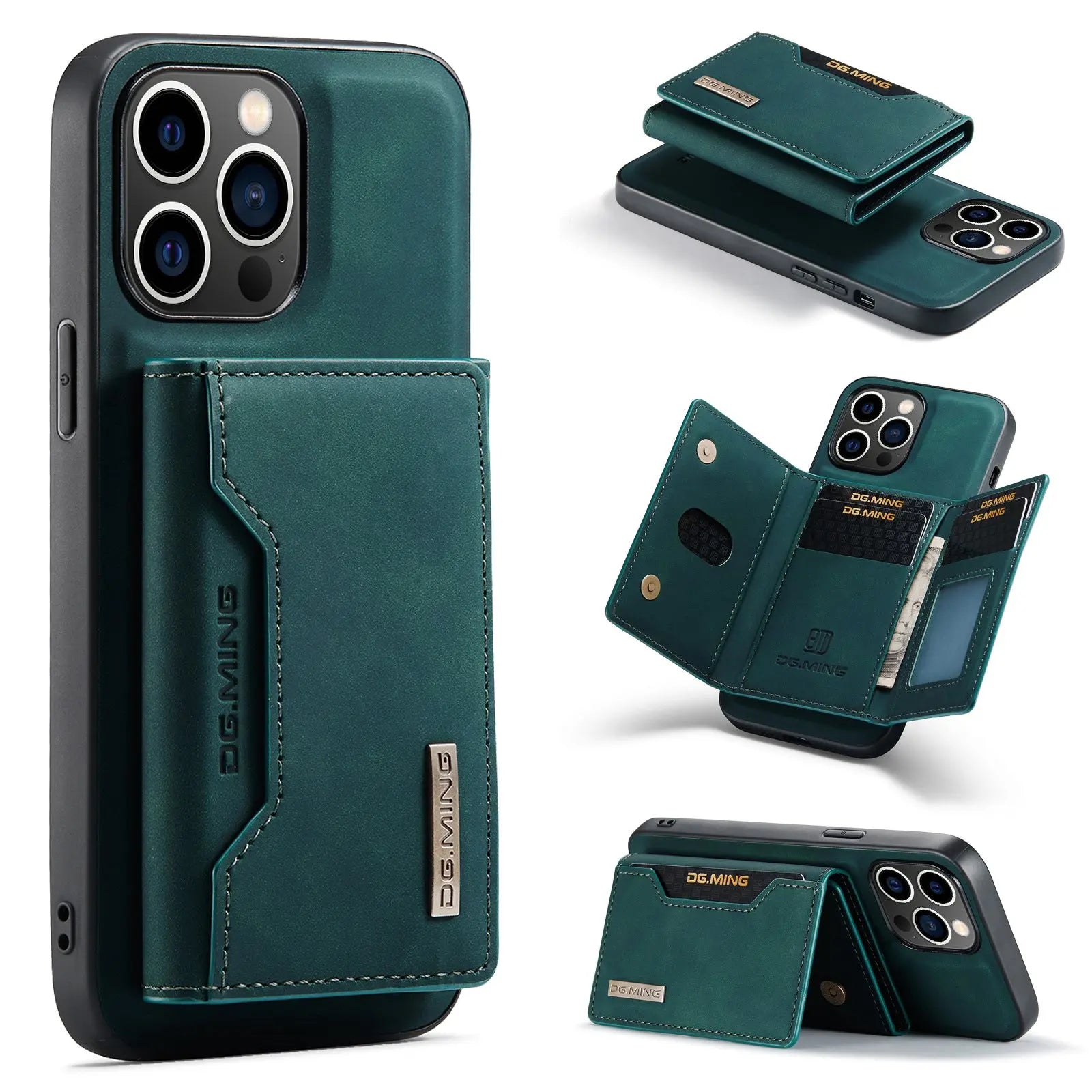 Coque Téléphone Magnétique LYVEN Green-IPXSMAX