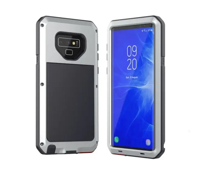 Coque Téléphone Renforcée SAMRUG Silver-Note3