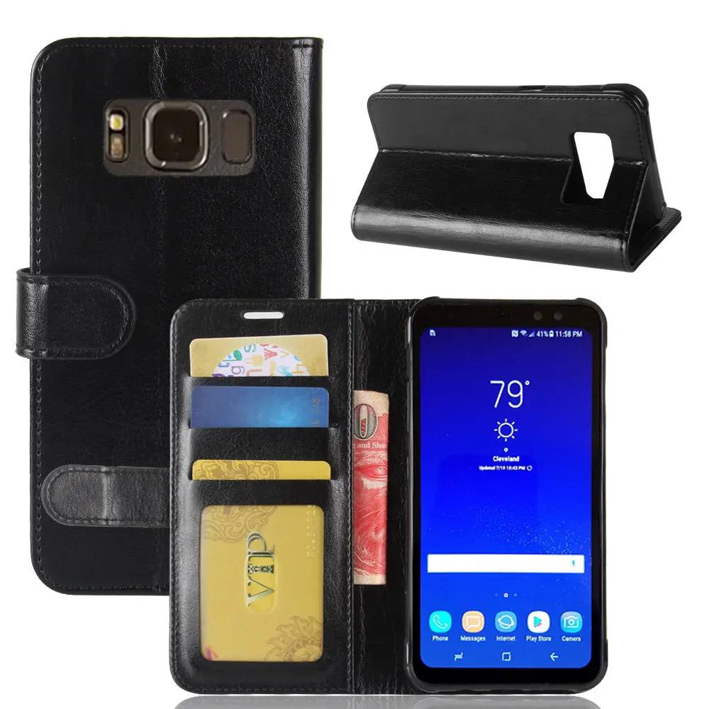 Coque Téléphone Résistante S8Active Black