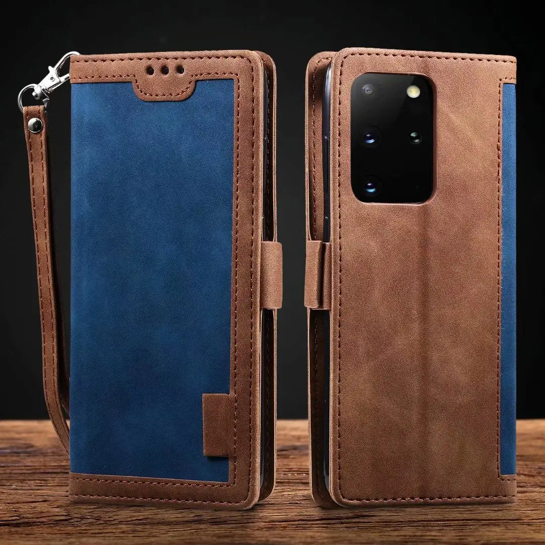 Coque Téléphone Vintage LUMENO Blue-Iphone 12Pro