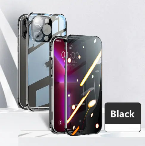 Coque de Téléphone Anti-Privacy MAGNETO Black-Iphone 11Pro Max