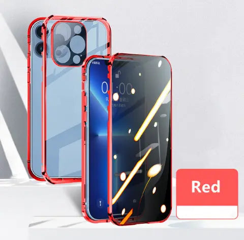 Coque de Téléphone Anti-Privacy MAGNETO Red-Iphone 11Pro