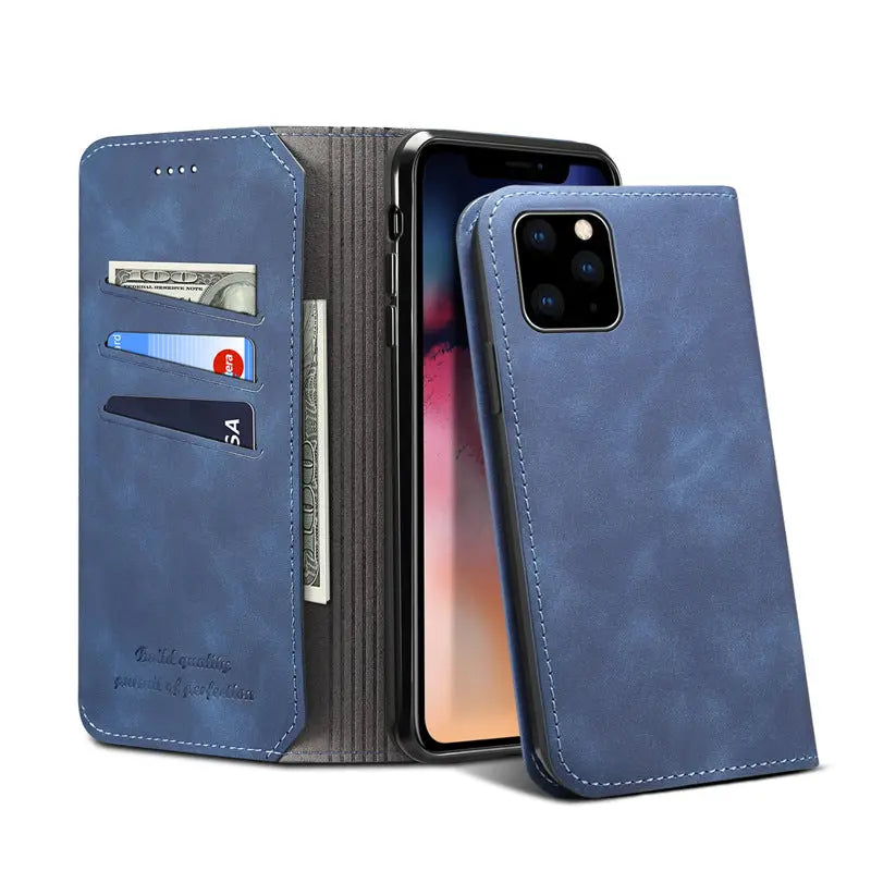 Coque de Téléphone Business CLAMOR Blue-IPhone 7Plus8Plus