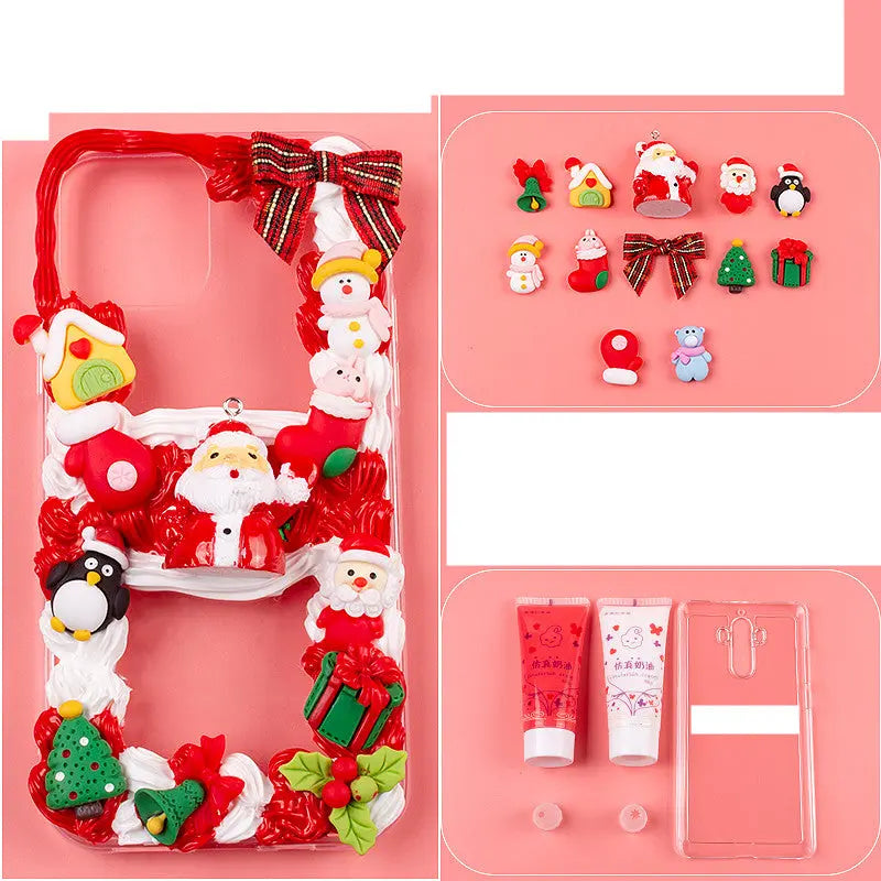 Coque de Téléphone Créatif WAVE Waving Santas bag-IPhone13