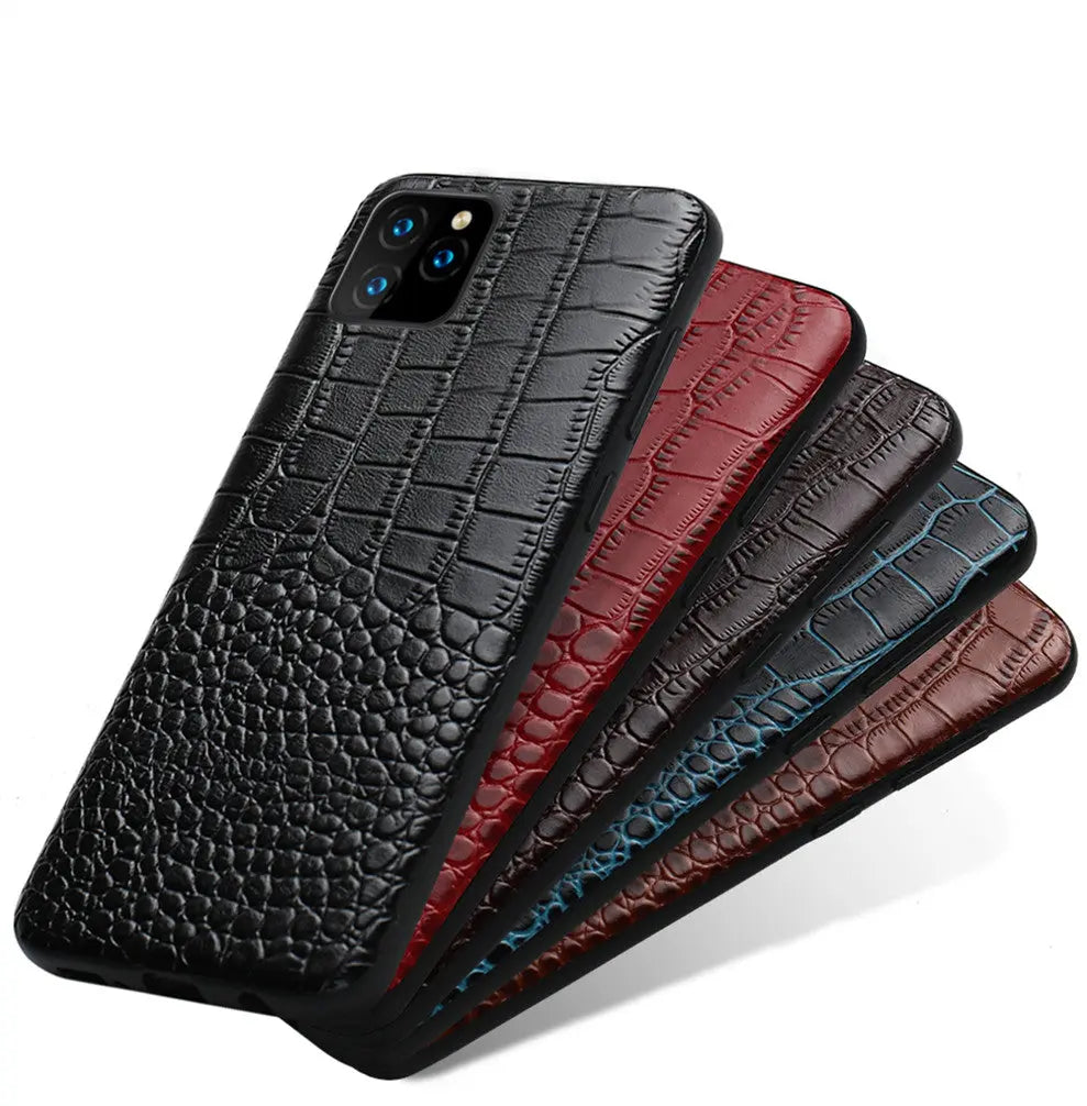 Coque de Téléphone Cuir Luxe TALYON