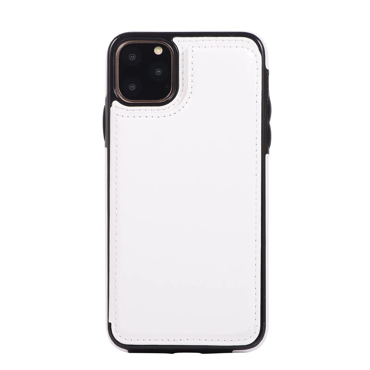 Coque de Téléphone Cuir Protectrix White-12ProMax