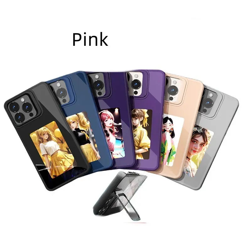 Coque de Téléphone E-Ink BERAL Pink-IPhone14